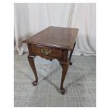 Pennsylvania House Wood End Table with Drawer