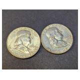 Franklin Half Dollar Coins