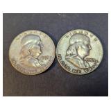 Franklin Half Dollar Coins