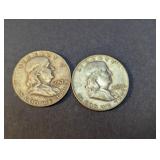 Franklin Half Dollar Coins