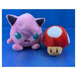 Plush Toys Jigglypuff & Mushroom