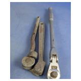 Vintage Ratchet Wrench Tool Set