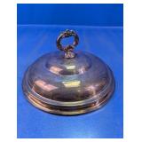 Metal Dome Lid with Ornate Handle