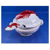 Ceramic Lobster Design Soup Tureen