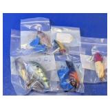 Collection of 5 Vintage Mixed Fishing Lures