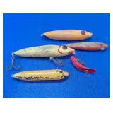 Antique & Vintage Wooden Fishing Lures