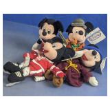 Disney Mickey Mouse Plush Doll Lot