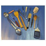 Assorted Kitchen Utensils & Serving Tools