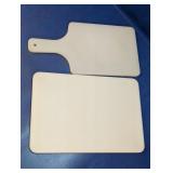 Set of 2 Plastic Cutting Boards