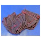 (9)Authentic Crown Royal Drawstring Bags Lot