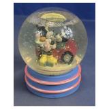 Disney Mickey & Minnie "Drive In" Snow Globe