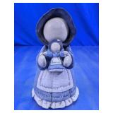 Vintage Glass Mother & Child Figurine