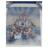 Disney "Happiest Celebration" Lithograph