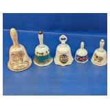 Assorted Travel & Wildlife Souvenir Bells