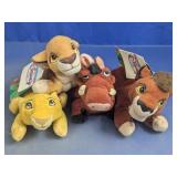 Lion King Plush Animal Toy Lot