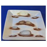 Rectangular Decorative Tray with Stone Art