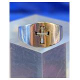 James Avery Sterling Silver Wide Crosslet Ring