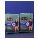 Depend Fresh Protection Underwear Packs