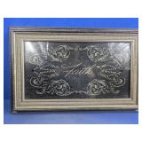 Framed "Faith" Wall Art Decor