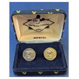 Disney "The Mickey Collection" Cufflinks with Case