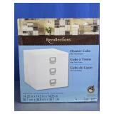 Recollections 3 Drawer Cube Organizer