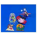 Disney Mickey Holiday Ornaments Mixed Lot