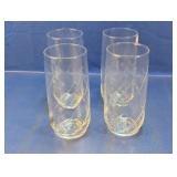 Swirl Pattern Highball Glasses