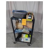 Wow Cart - Assorted Tools Hardware Tire Parts