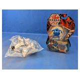 Bakugan Aquos Cyndeous and Pokémon Palkia Toy Lot