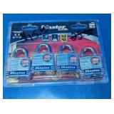 Master Lock Padlock 4-Pack Set