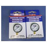 Plumb Pak 0-100 PSI Pressure Gauges