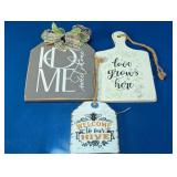 Rustic Farmhouse Decorative Sign Set