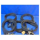 Sullivan Supply Black Poly Lead Ropes