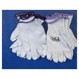 Pairs Cactus Ropes White Cotton Gloves