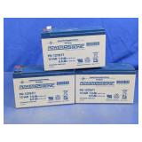 Power Sonic PS-1270 F1 Batteries Lot