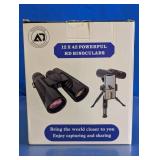 Adasion 12x42 Powerful HD Binoculars with Tripod