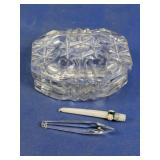 Crystal Covered Trinket Box w/ Pendants