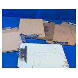 Assorted Hardboard Clipboards Set