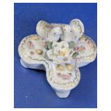 Floral Trinket Box With Birds