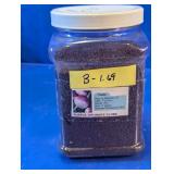 Jar of Purple Top White Globe Turnip Seeds