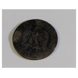1864 Napoleon III 5 Centimes French Coin