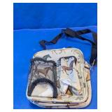 Horse Print Crossbody Organizer Bag