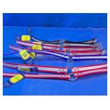 Reflective Pet Collars Red Blue Black