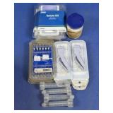Veterinary Suture Kits, Needles, and Medical Lot
