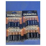 Duracell AA Power Boost Batteries Lot