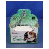Boss Pet Dog Tie Out Chain 10 Ft