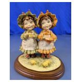 Wood Decoy & Armani Figurine Set