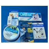 Assorted Dog Care & Flea Treatment Supplies