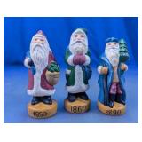 Set of Santa Figurines 1850-1890