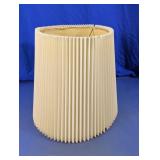 Pleated Fabric Lampshade